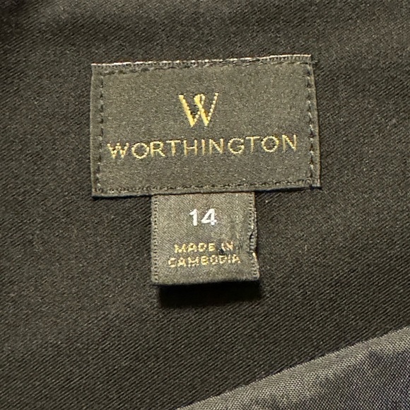 Worthington Straight Pencil Skirt Size 14 - Picture 6 of 6
